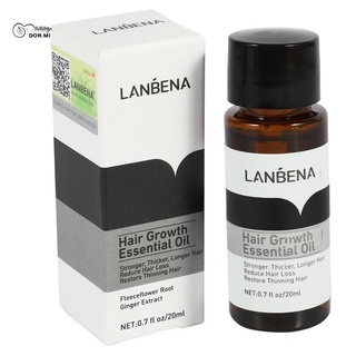 LANBENA rápido potente crecimiento del cabello esencia productos aceite esencial tratamiento líquido prevenir la pérdida del cabello cuidado del cabello Andrea 20ml