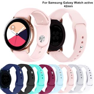 20 Mm Samsung Galaxy Watch Active Band 42 Correa De Silicona Deporte Para Gear S2 Huami Juventud Amazfit Bip Smart