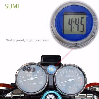 sumi auto motocicleta reloj de pantalla calibres reloj digital nuevo tiempo mini medidor impermeable/multicolor