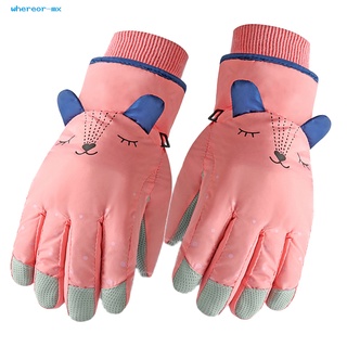 guantes de esquí resistentes al desgaste para deportes al aire libre/guantes cálidos gruesos para invierno