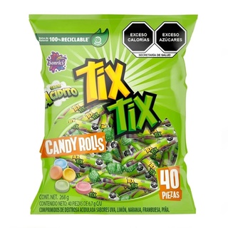 Candy rolls tix-tix