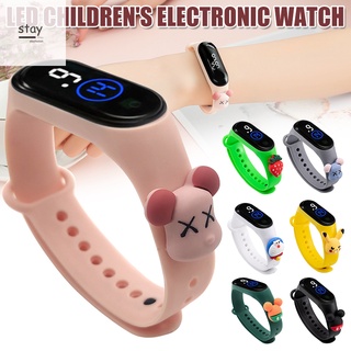 reloj de pulsera digital deportivo led impermeable para niños/niñas/hombre/mujer/pulsera de silicona