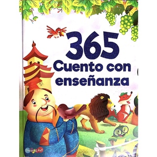 365 Cuentos Con Enseñanza - Libro Infantil Pasta Dura
