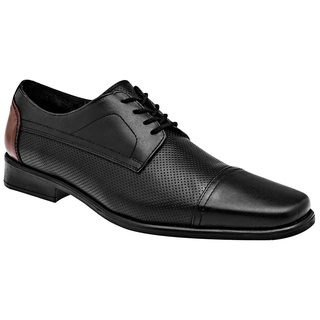 Marshall Zapato de vestir para hombre negro café, código 94737-1