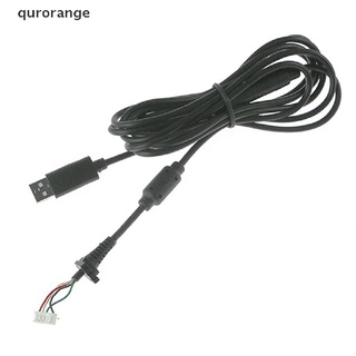 Qurorange-Cable De Carga USB De Repuesto De 2,5 M Para Control De Xbox 360 MX