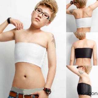 ☽ Sí . ♔ fashionme-Carpeta De Pecho Transpirable Sin Tirantes , Trans Lesbian Tomboy