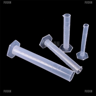 <fudan> 10/25/50/100/250ml cilindro de medición de plástico graduado de laboratorio (3)
