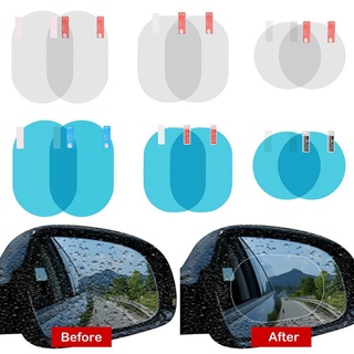 Anti-Fog Nano Film Sticker For Rear View Mirror Transparent Rainproof Sticker For Car Window