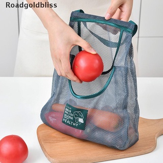 roadgoldbliss 1 pza bolsa de malla de almacenamiento de frutas/verduras para cocina/montar en la pared/bolsa de almacenamiento wdbli