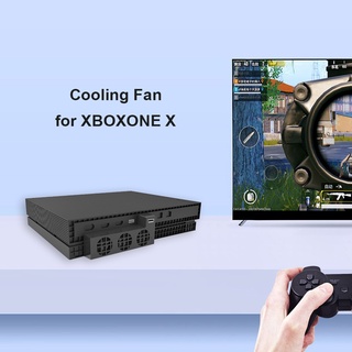 evs_ventilador de enfriamiento usb de control de temperatura para consola xbox one x externa 3 ventiladores