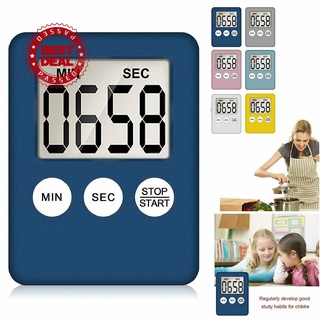 Nuevo temporizador de cocina cuenta regresiva reloj electrónico cronómetro pequeño alarma temporizador de cocina electrónico D9B0