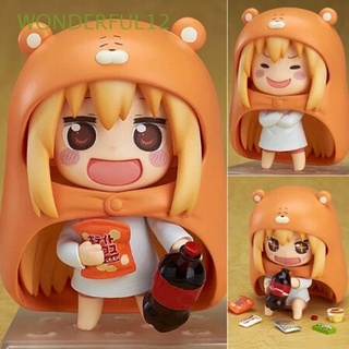 WONDERFUL12 Japón Himouto Umaru-chan para regalos Figura de Umaru Figura de acción para amigos Anime Colección Versión Q Juguetes de PVC 10cm Juguetes modelo