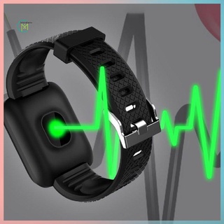 prometion smart watch 1.44 pulgadas 116s pantalla a color reloj inteligente multifunción podómetro y monitoreo de frecuencia cardíaca pulsera deportiva