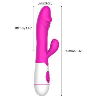 Doylm 30 Vibration Modes G Spot Vibrator Stimulation Dildo Massager Sex Toy for Women Couples (2)