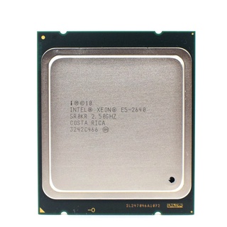 Intel Xeon E5-2640 Six Core 15M Cache/2.5/GHz/8.00 GT/s 95W LGA 2011 E5 2640 CPU Processor