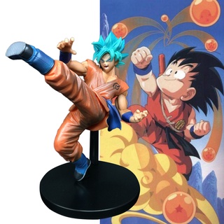 Modelo de juguete Super Saiyan Guko figura creativa PVC Anime Dragon Ball exhibición molde para regalo (3)