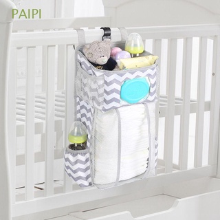 PAIPI Durable Crib Bed Diaper Pocket Breathable Bedding Nursing Hanging Storage Bag New Portable Nappy Bag Multi-function Nappy Organizer Pocket (1)