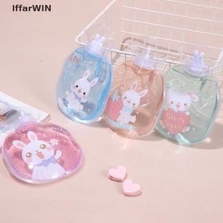 [IffarWIN] 1pc Mini Winter Reusable Gel Hand Warmer Cute Transparent Hot Water Bottle .