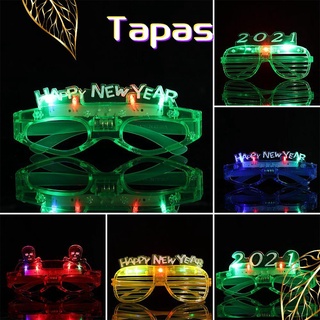 1 pza lentes Luminosos Led intermitentes Para fiesta De cumpleaños/bodas/Bar