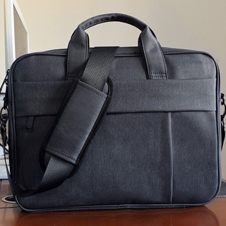 Solid Color Business Style Trendy Laptop Shockproof Handbag For Macbook