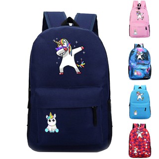 Unicorn unicorn pattern backpack large capacity school bag outdoor travel bag 1