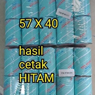 Caja de papel térmico 58 X 40/57 X 40 OTANI - 1 paquete = 10 rollos