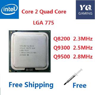 YG procesador Intel Core 2 Quad Q8200/Q9300/Q9400/Q9500/Q6600 775 para CPU/obtura G31/G41/P43