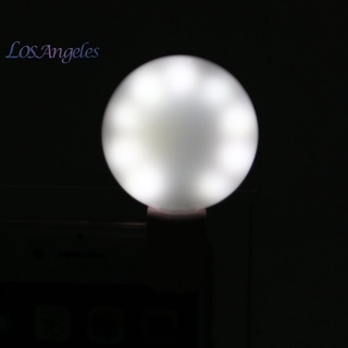 Zm/miniq Selfie portátil Flash LED cámara de fotos anillo de luz para iPhone Samsung- (2)