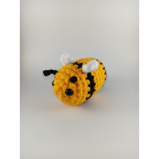 Lindo accesorio creativo llavero colgante miniatura amigurumi crochet animales | ABEJA (1)