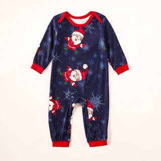 Conjunto De Pijama Para niños De navidad/Blusa Bbby con estampado De navidad+pantalones/ropa Para la familia Bfg456C.Br
