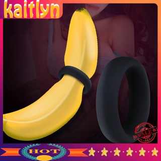 <Kaitlyn> adulto macho potenciador eyaculación Delay pene polla anillo suave silicona juguete sexual