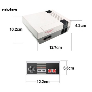 Mini consola/videojuegos clásicos Richstore 600 con 2 controles Para Nintendo Nes (4)
