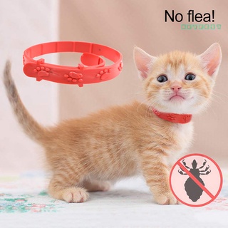 detroit Pet Collar ajustable Anti pulgas silicona práctico gatito Collar para tienda de mascotas
