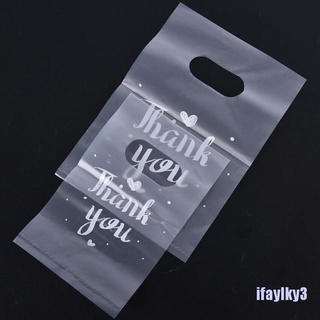[Ak] 100 bolsas de plástico para regalo de agradecimiento, bolsas de caramelo de boda, bolsas de compras, bolsas LY3 (4)