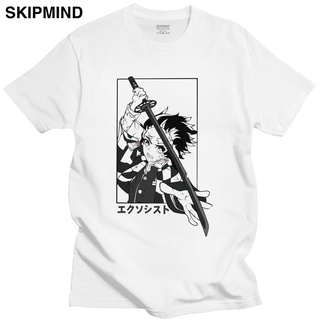 demon slayer kimetsu no yaiba algodón ocio camiseta de manga corta anime japonés manga tanjiro kamado tee top regalo