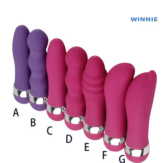 [Winnie] mujeres masturbador vibración consolador punto G clítoris AV masajeador erótico juguete sexual
