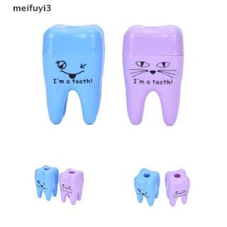 [meifuyi3] super lindo patrón de dientes sacapuntas de la escuela de niños suministros de oficina mx567