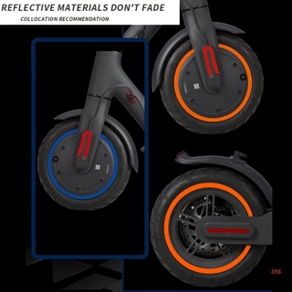 XIAOMI ins - pegatina reflectante protectora para scooter eléctrico para mijia m365