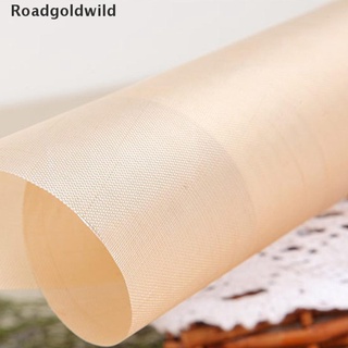 roadgoldwild - almohadilla de prensa de calor reutilizable para hornear, antiadherente, resistente al calor, herramienta wdwi