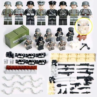 [Good0217] Minifiguras Militares Del Ejército/Bloques De Construcción/Juguetes/Kit De Soldado
