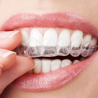Yuejiu Sono ayuda para derretir los dientes De muela dental protector De cepillo De dientes Clenching Guarda Boca dientes Cobre/Multicolor (6)