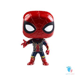 [Witty] Avengers Mano Infinity War Funko POP Iron Man Spiderman Anime Modelo De