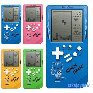 [takejoynew 0709] Portable Game Console Tetris Handheld Game Players Mini Electronic Game Toys