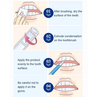 Pluma de Gel blanqueadora de dientes/cuidado Oral/elimina manchas/herramienta de limpieza dental/blanqueador de dientes/lápiz de higiene Oral