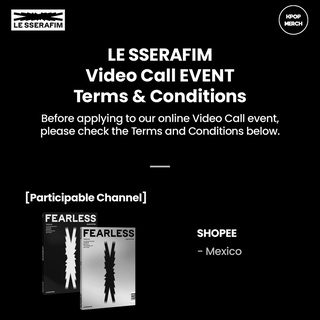 [Video Call EVENT] LE SSERAFIM - 1st mini album FEARLESS (3)