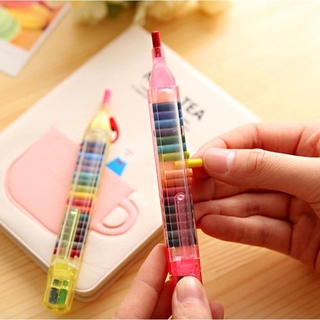 Bolígrafo De Crayones De 20 Colores Intercambiables Para Estudiantes/Oficina/Papelería (1)