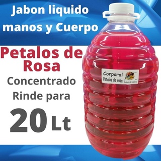 Jabon para manos Petalos Concentrado para 20 litros Pcos64