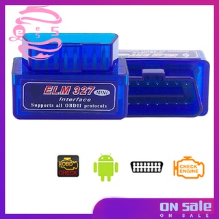 ms Super Mini ELM327 Bluetooth V2.1 OBD2 Wireless Car Diagnostic Scanner Universal OBD II Auto Scan Tool Work On Android
