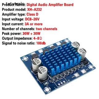 tututrain tpa3110 xh-a232 30w+30w 2.0 canales digital estéreo audio amplificador de potencia placa mx (1)