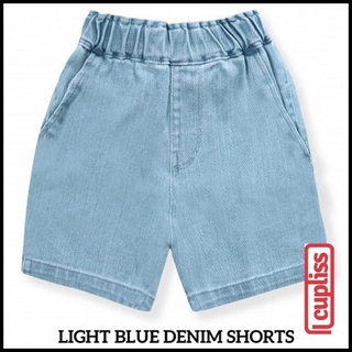 Azul claro Little Palmerhaus pantalones cortos de mezclilla niños pantalones